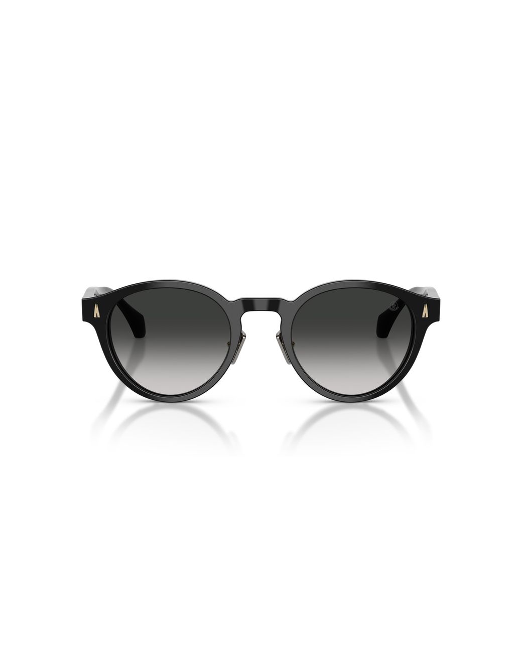 Moncler Black Me6017D Ember 30013C Sunglasses Acetate Round Normal Nuanced