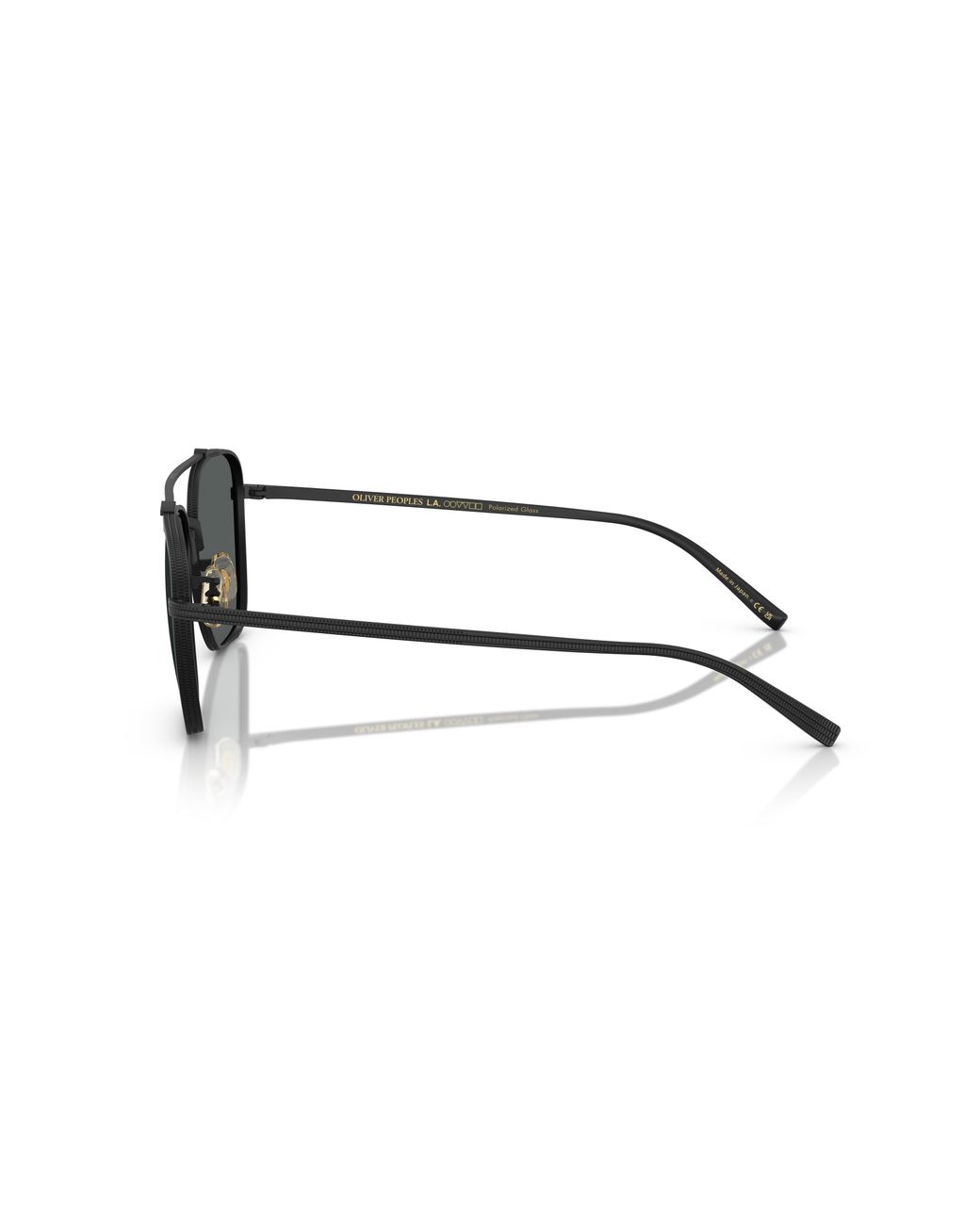 Oliver Peoples Black Ov1349St Avison 5017P2 Sunglasses Titanium Pilot Polarized for men