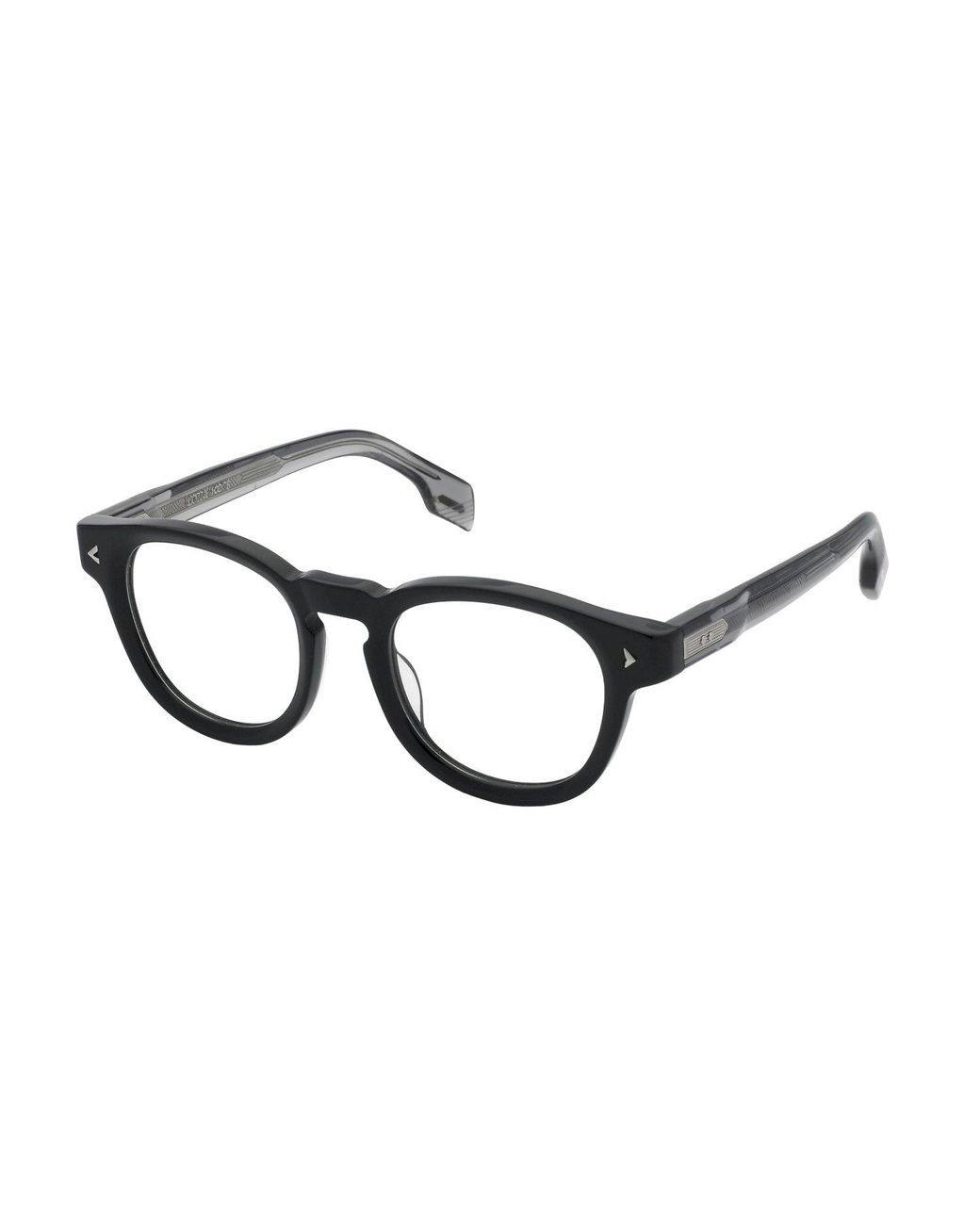 Lozza Black Vl4357M Adagio 3 700Y Optical Frames Acetate Pantos for men