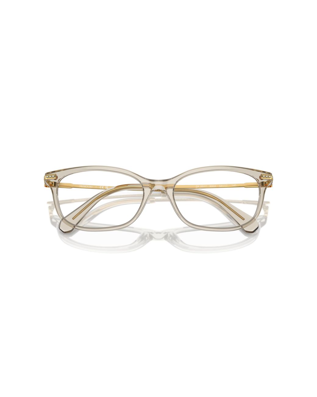 Swarovski Black Sk2017 3003 Optical Frames Acetate Squared Normal