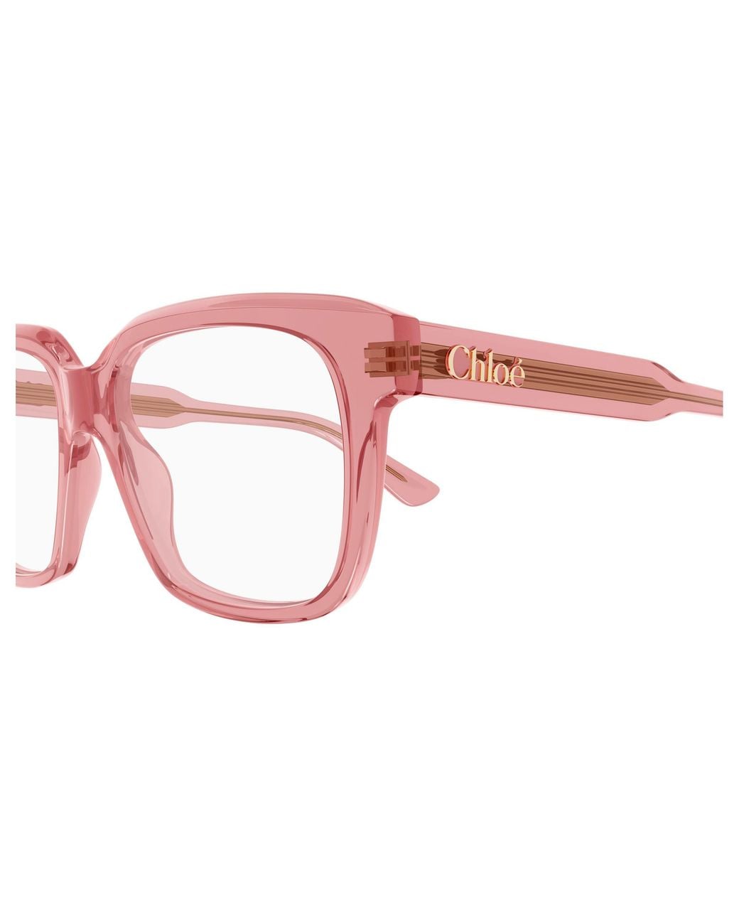 Chloé Black Ch0340O 008 Optical Frames Acetate Transparent Geometric
