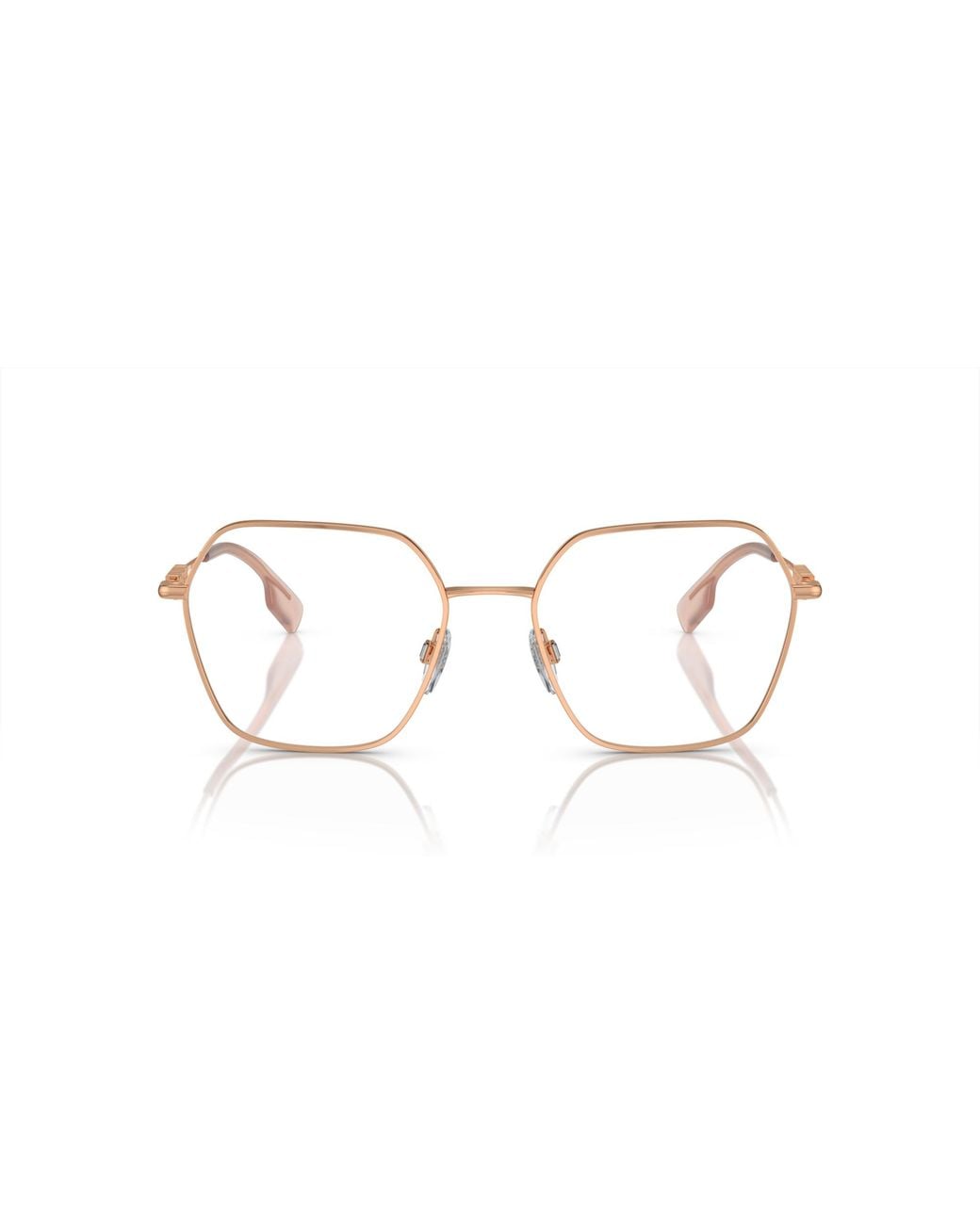 Burberry Black Be1381 1337 Optical Frames Steel Geometric Normal