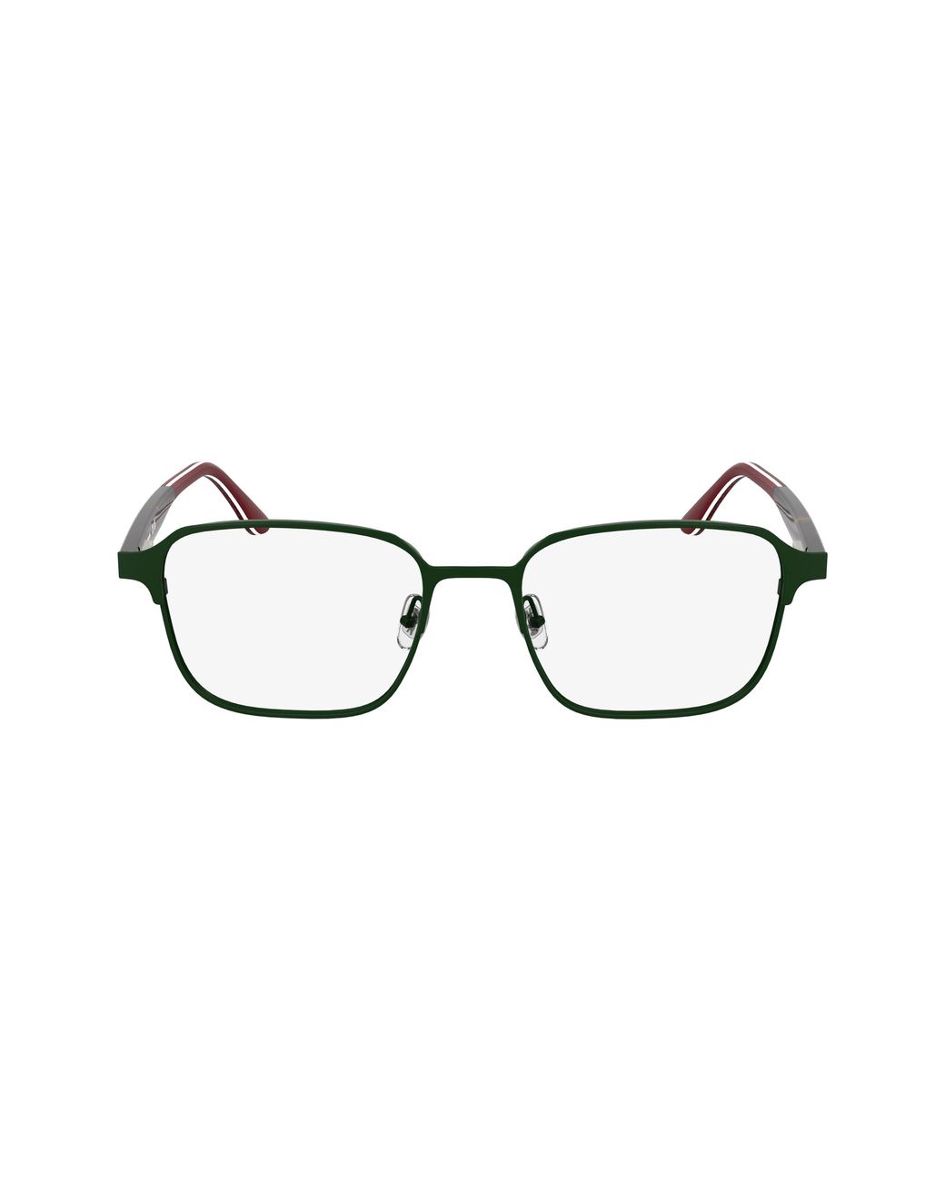 Lacoste Black L2313 N 301 Optical Frames Metal Squared Normal for men