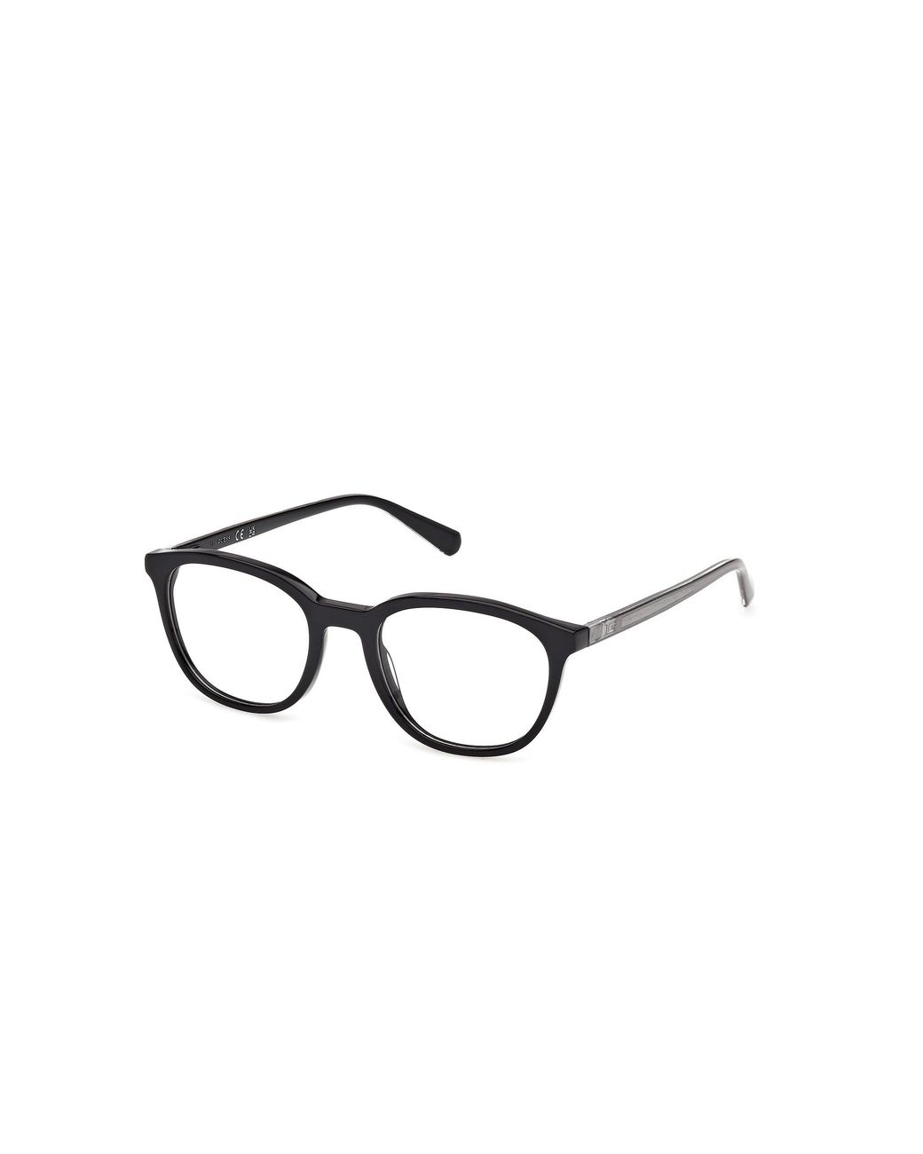 Guess Black Gu50390 1 Optical Frames Acetate Round Normal for men
