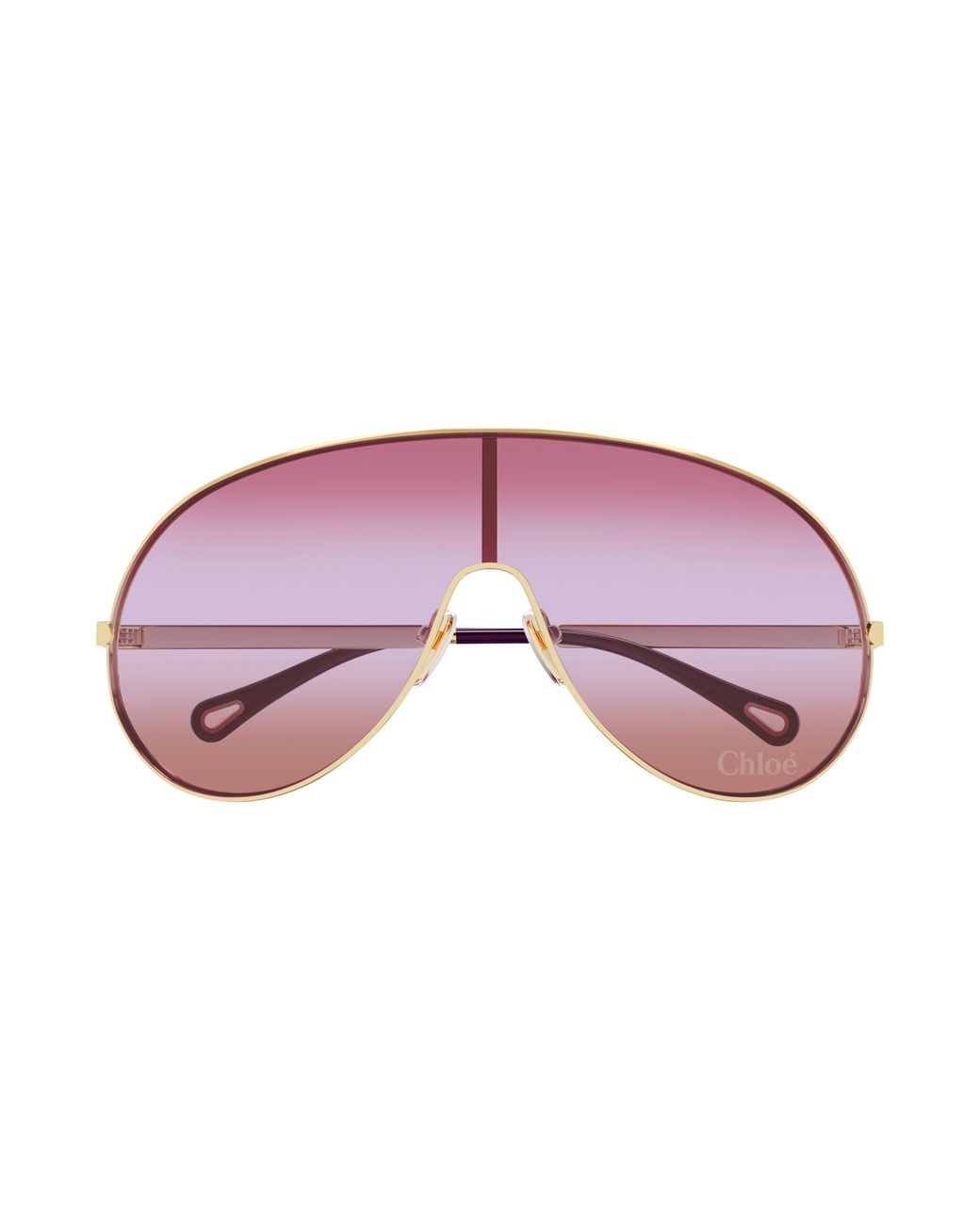 Chloé Black Ch0283S 003 Sunglasses Metal Mask