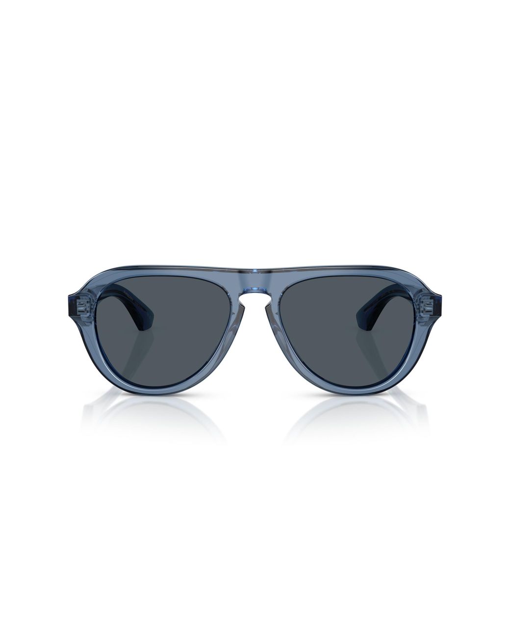Burberry Black Be4437U 411787 Sunglasses Acetate Pilot Normal for men