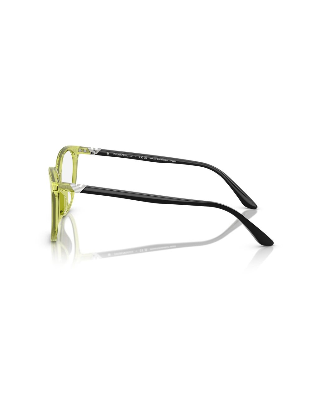 Emporio Armani Black Ea3249U 6199 Optical Frames Acetate Cat Eye Normal