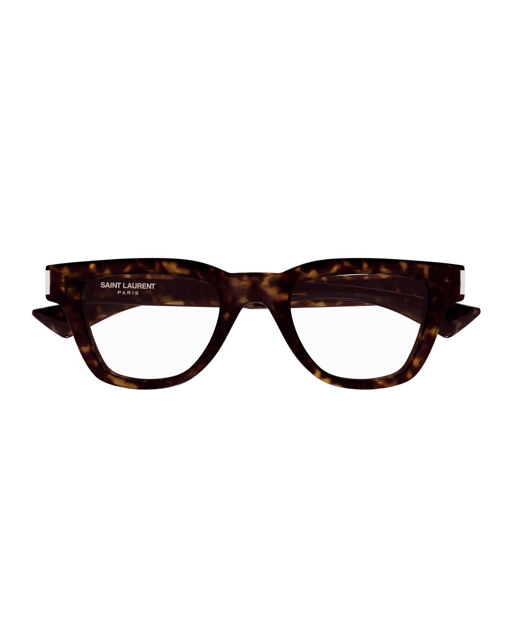Saint Laurent Black Sl 789 Jacques Opt 002 Optical Frames Acetate Transparent Squared for men