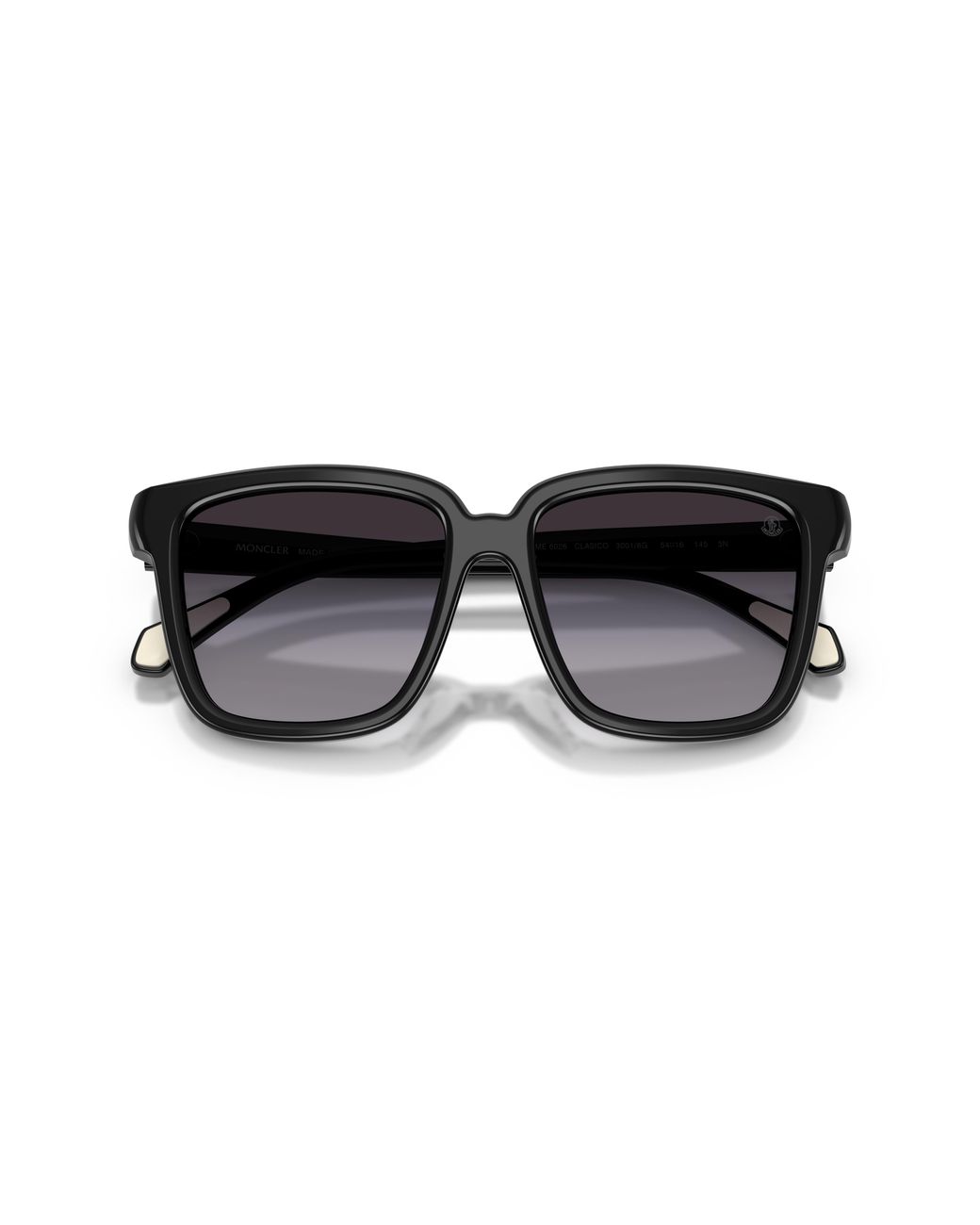 Moncler Black Me6026 Clasico 30018G Sunglasses Acetate Pillow Normal Nuanced
