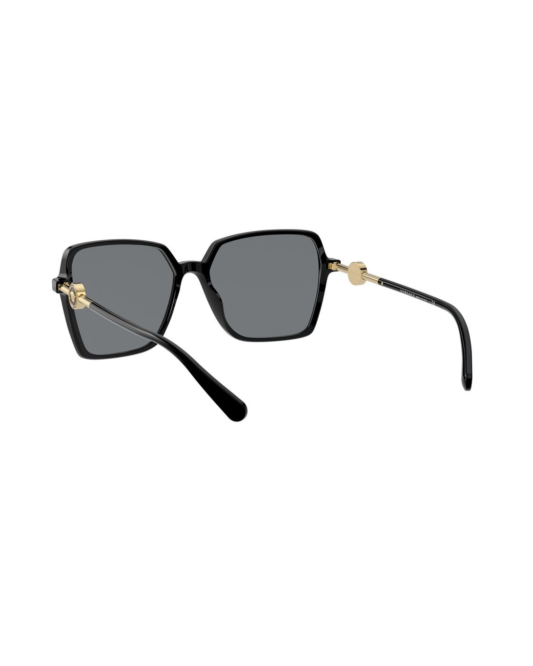 Versace Black Ve4396 Gb1/87 Sunglasses Acetate Squared Normal