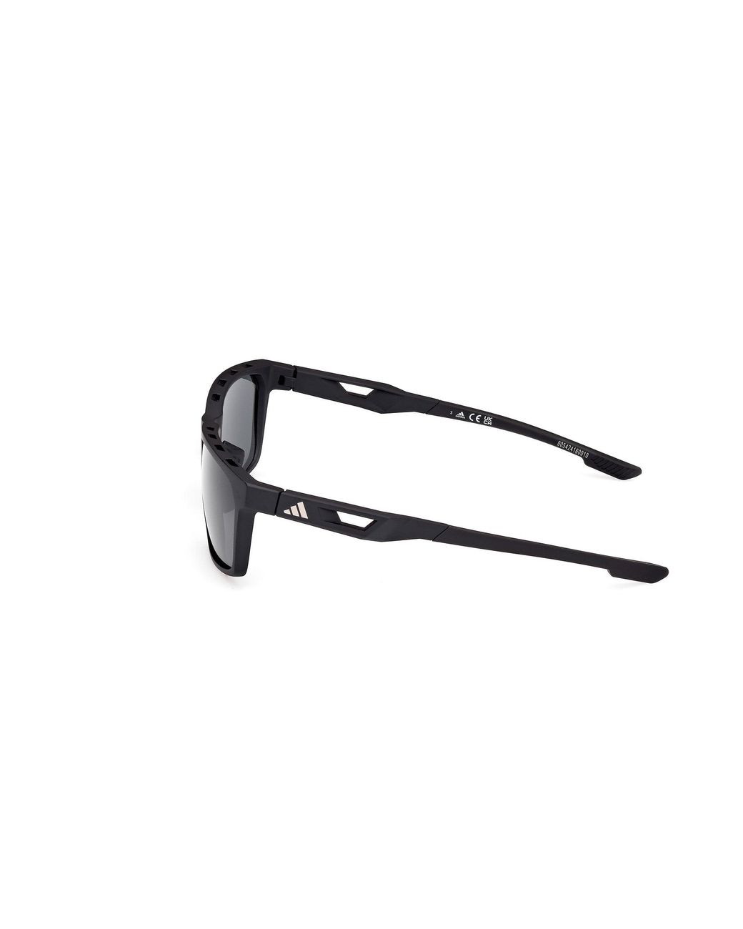 Adidas Originals Black Sp0101 02D Sunglasses Injected Smoke Squared Polarized for men