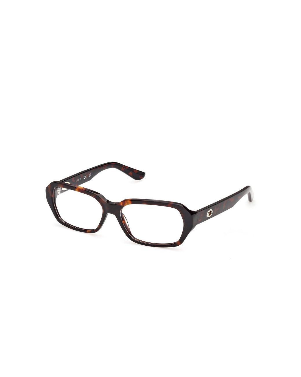 Guess Black Gu50380 52 Optical Frames Acetate Geometric Normal