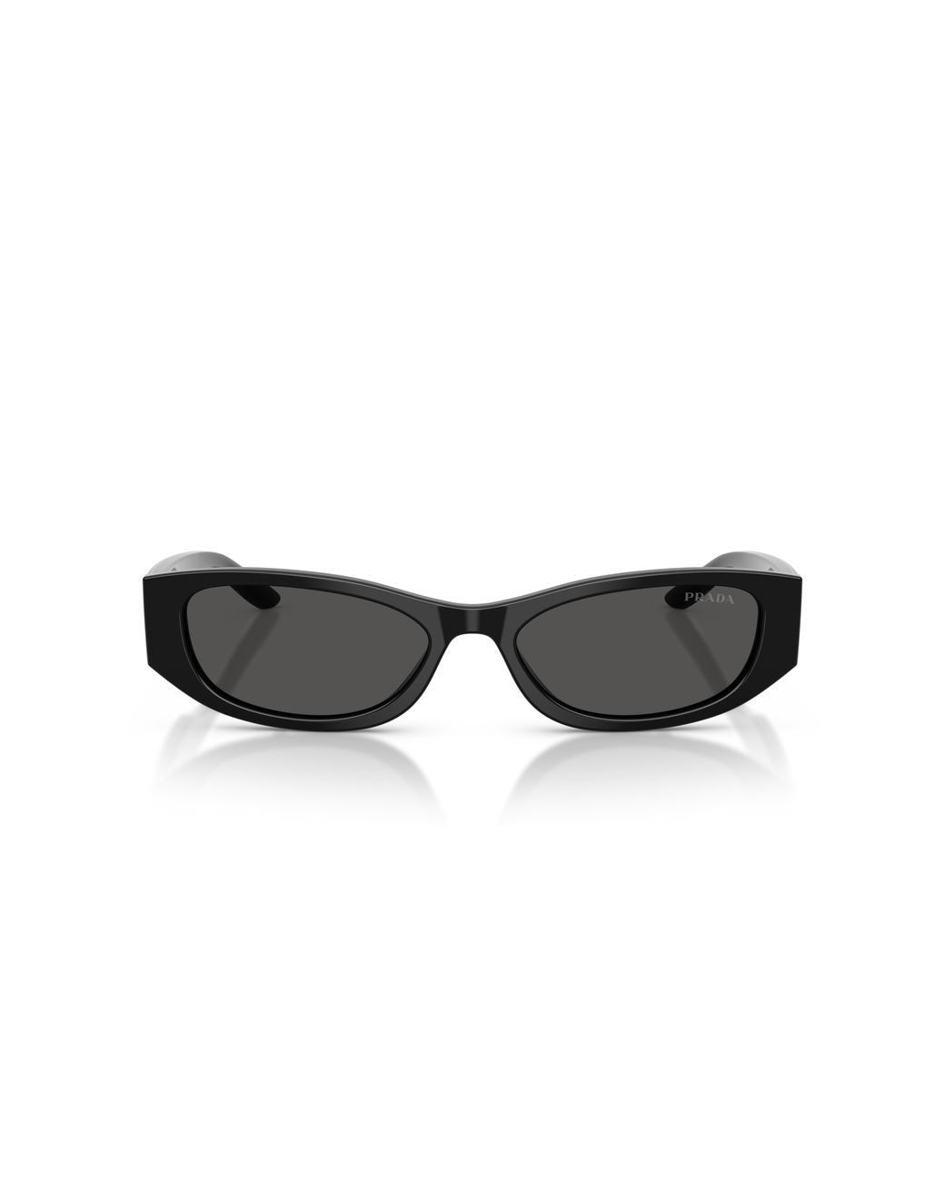 Prada Black Pr D22S 16K08Z Sunglasses Acetate Squared Normal