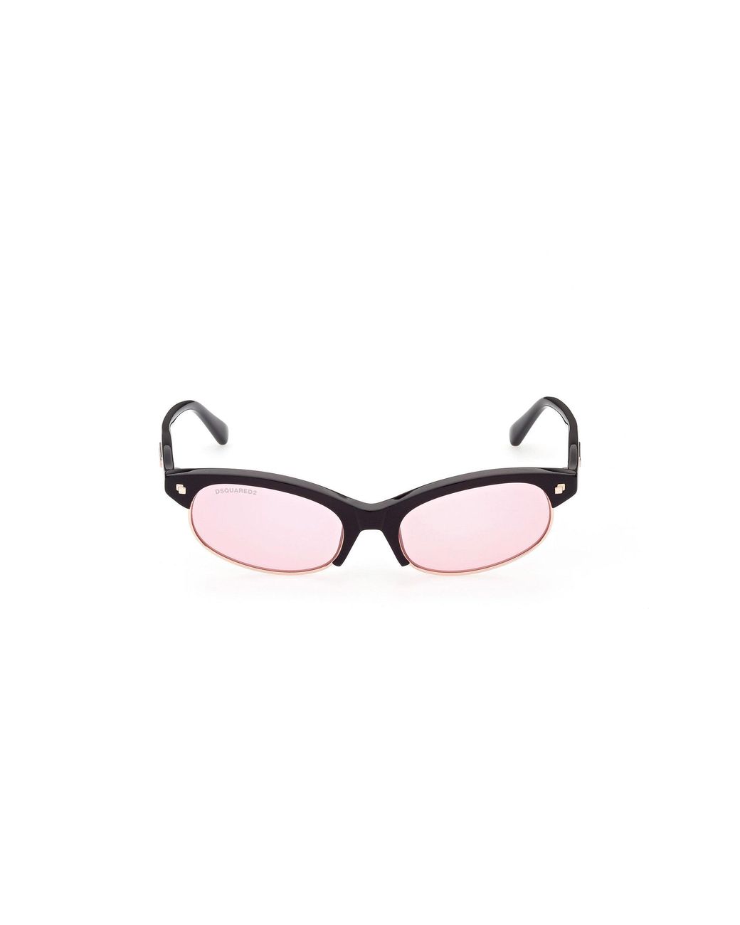 DSquared² Black Dq0368 Freddy 01S Outlet Sunglasses Acetate Round Normal