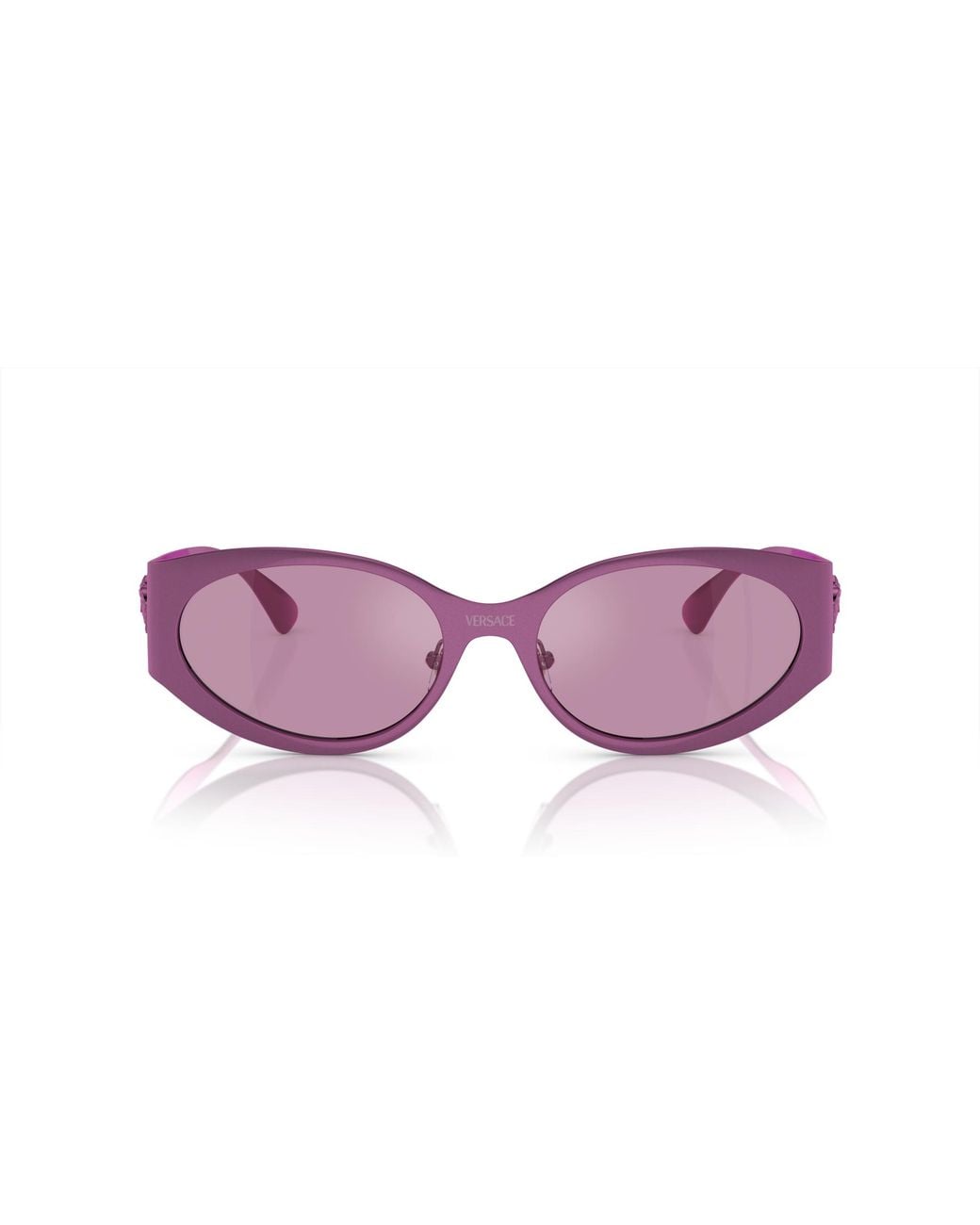 Versace Purple Ve2263 1503Ak Sunglasses Metal Round Normal Mirror