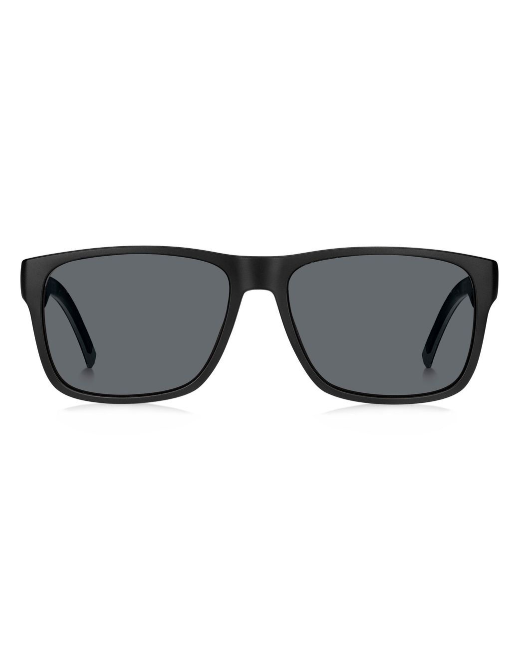 Tommy Hilfiger Black Th 1718/S 08A/Ir Sunglasses Plastic Squared for men