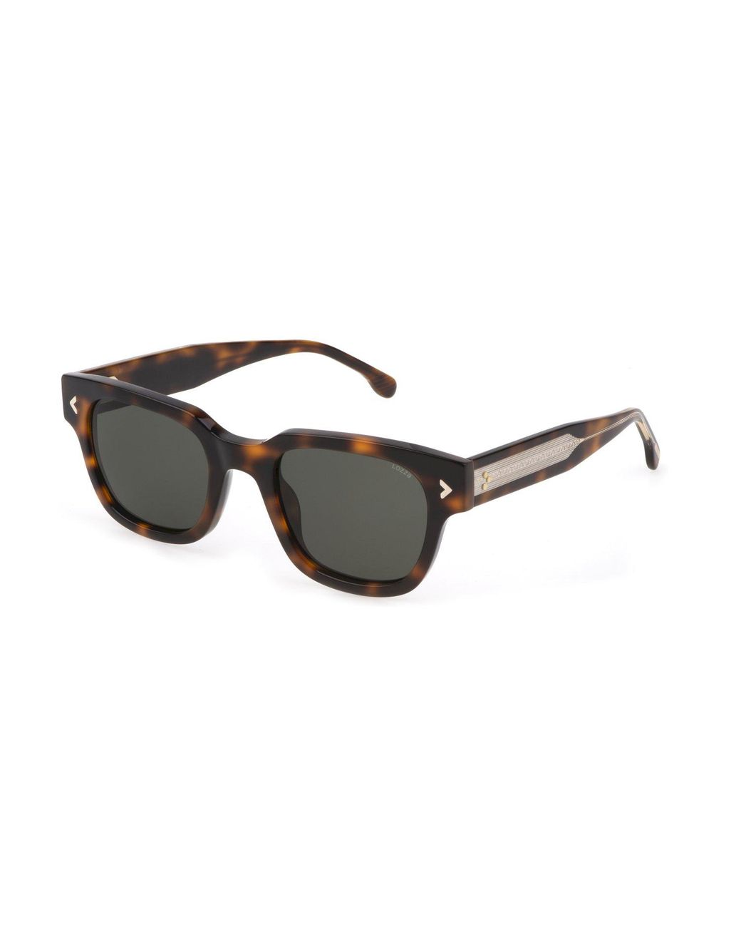 Lozza Black Sl4300 Positano4 09Aj Sunglasses Acetate Squared Normal for men