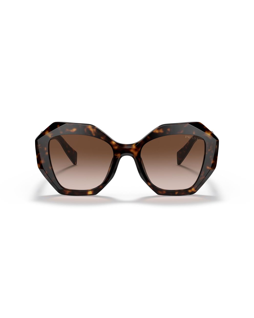 Prada Black Pr 16Ws 2Au6S1 Sunglasses Acetate Geometric Normal Shaded