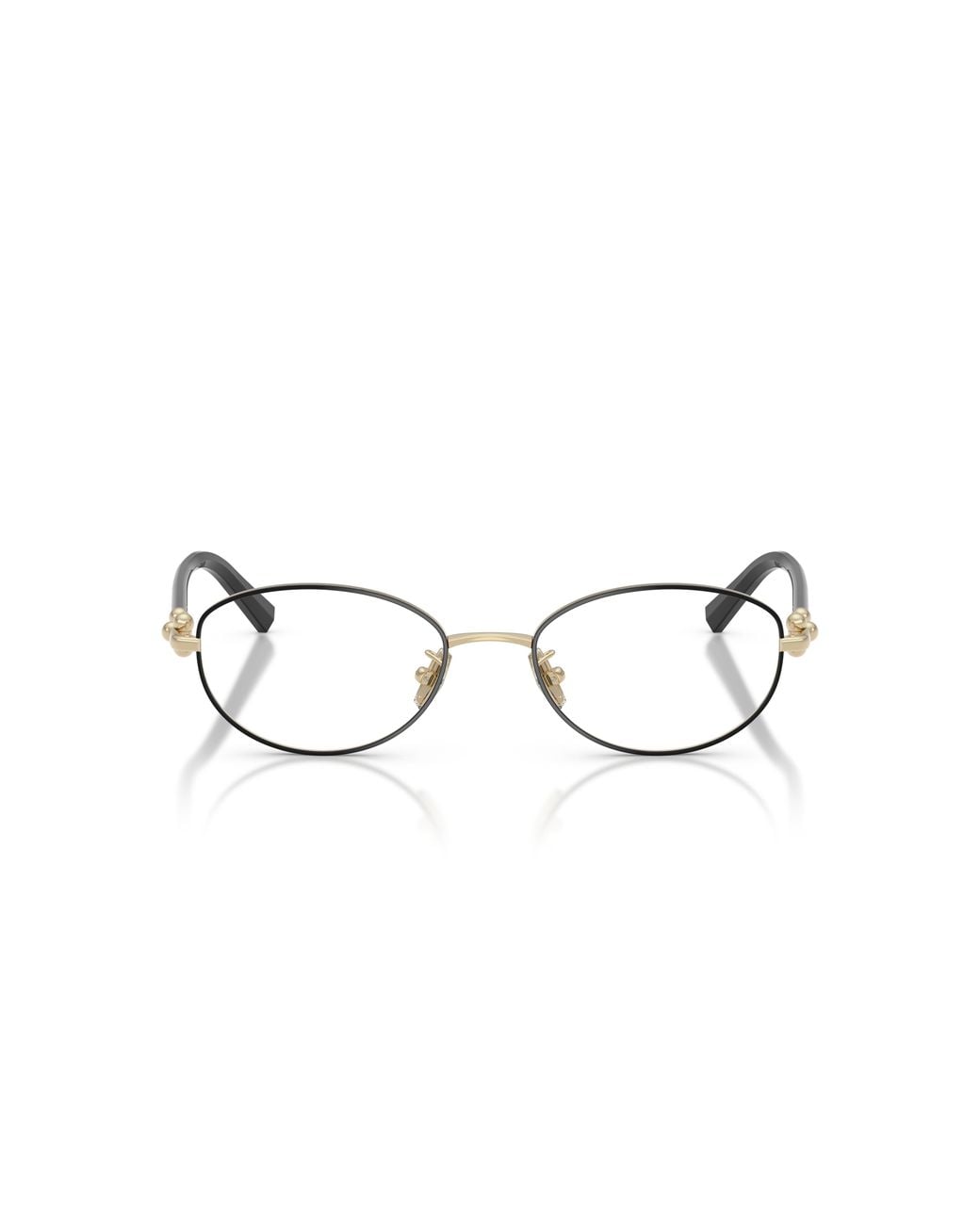 Tiffany & Co Black Tf1176D 6164 Optical Frames Metal Transparent Round Normal