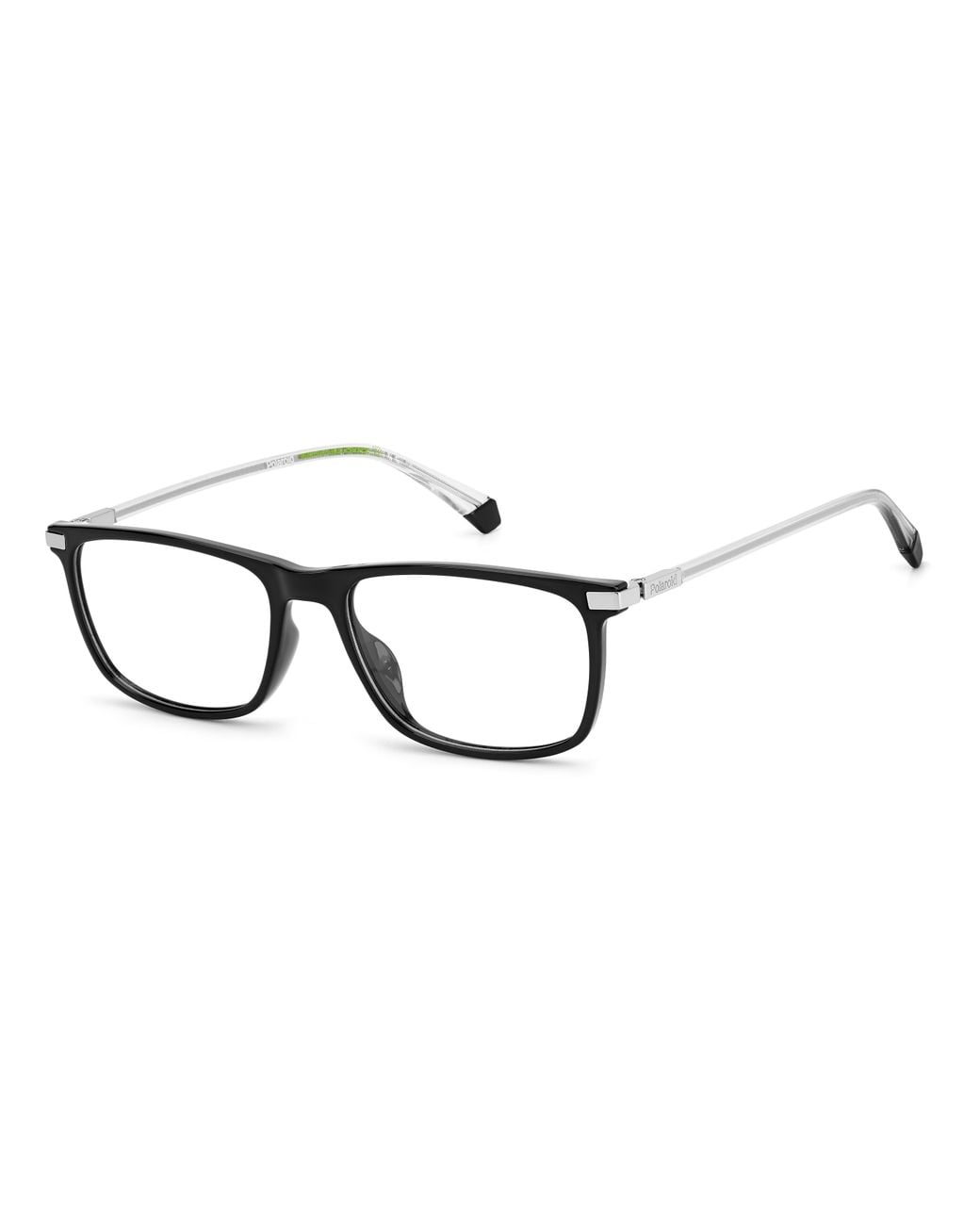 Polaroid Black Pld D458/G 807 Optical Frames Plastic Squared for men