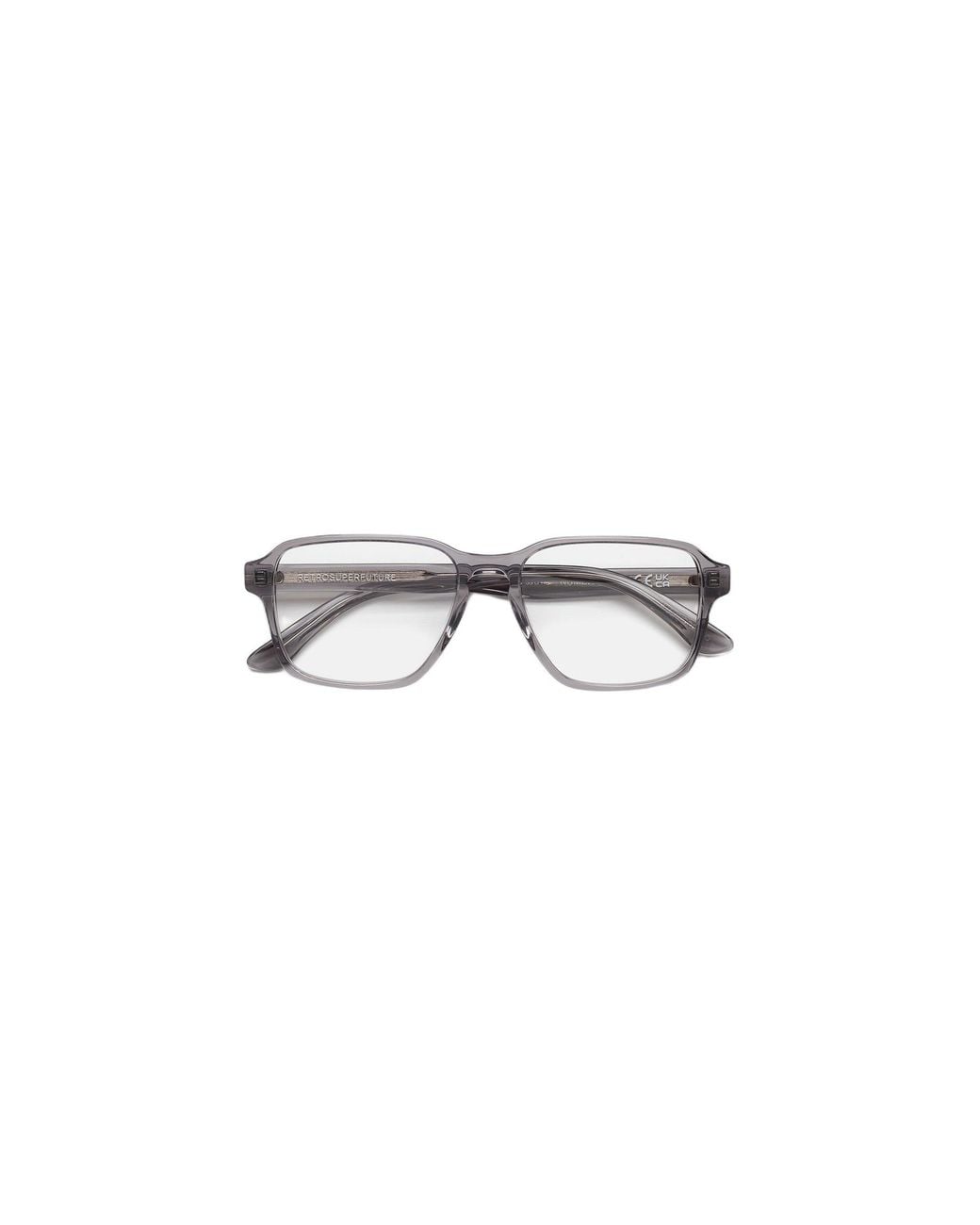 Retrosuperfuture Black Xtg Numero 160 Nebbia Optical Frames Acetate Squared