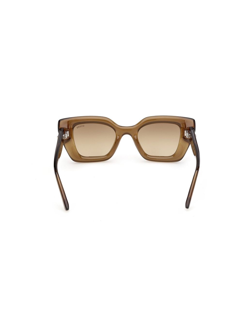 Guess Black Gu00353 98F Sunglasses Injected Squared Normal