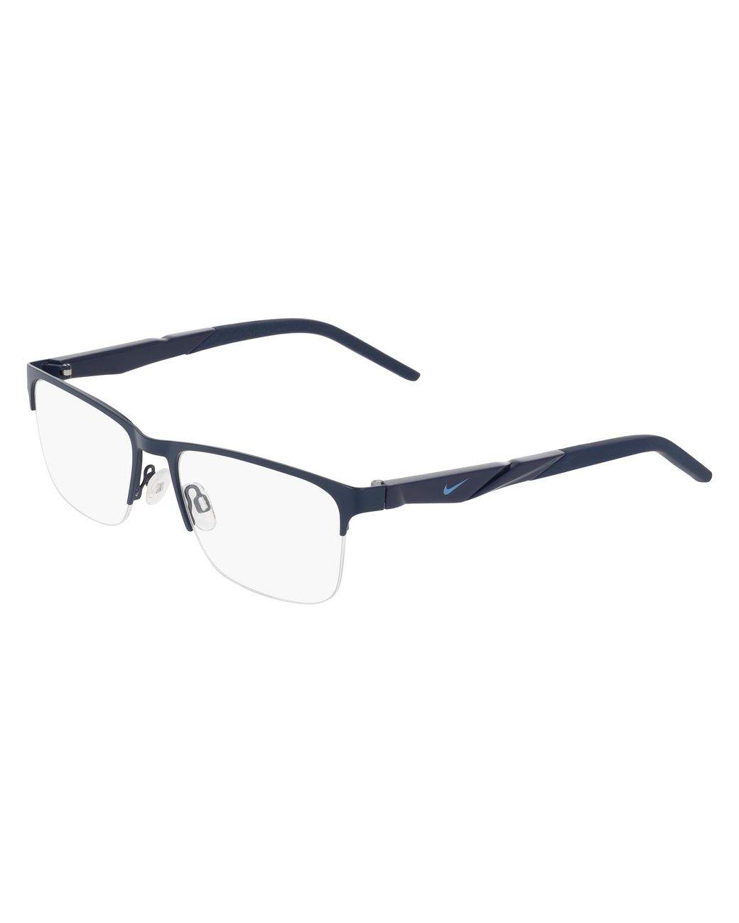 Nike Black 8196 1 Optical Frames Squared Normal for men