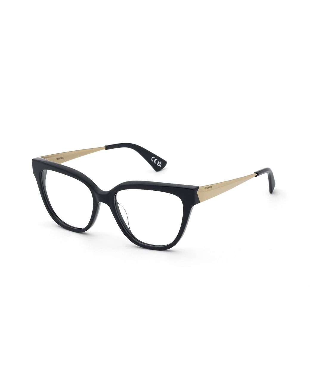 Nina Ricci Black Vnr477 700 Optical Frames Acetate Butterfly