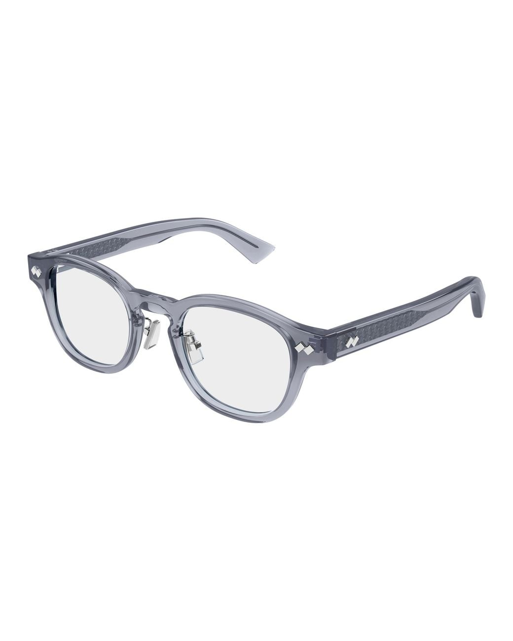 Bottega Veneta Black Bv1518Oa 004 Montature Da Vista Acetato Rotonda