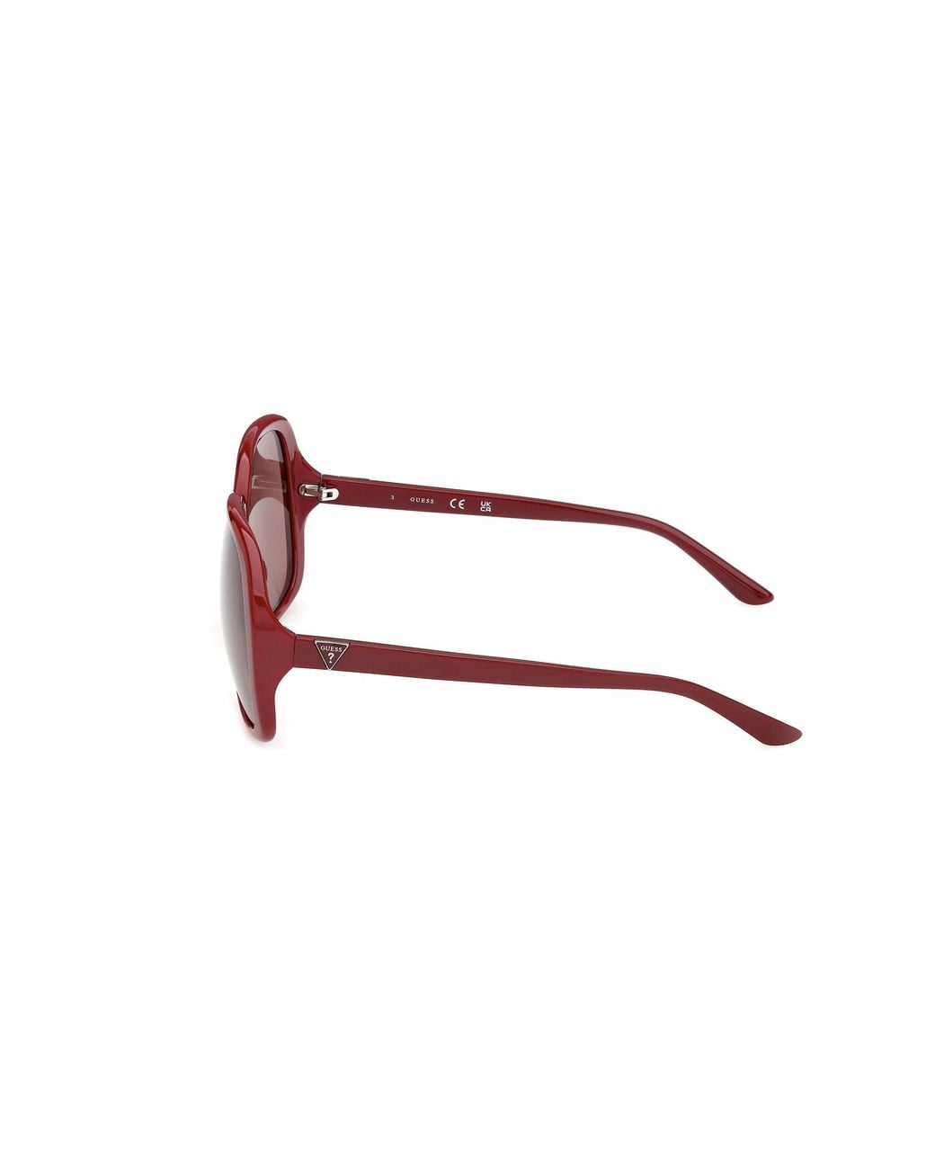Guess Red Gu00350 69S Sunglasses Injected Butterfly Normal