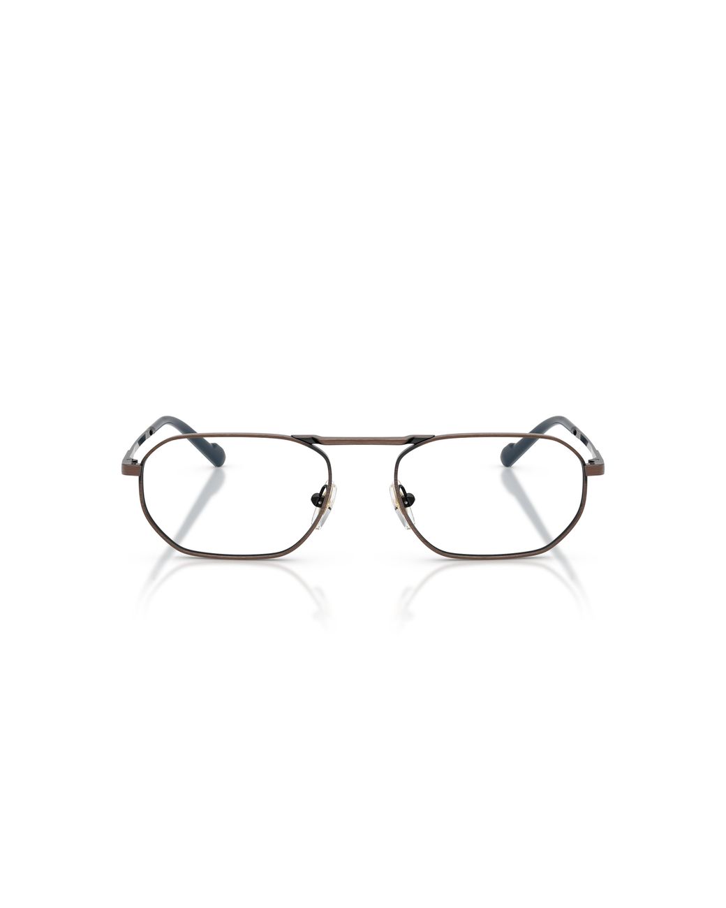 Vogue Eyewear Black Vo4347 5135 Optical Frames Metal Geometric Normal for men