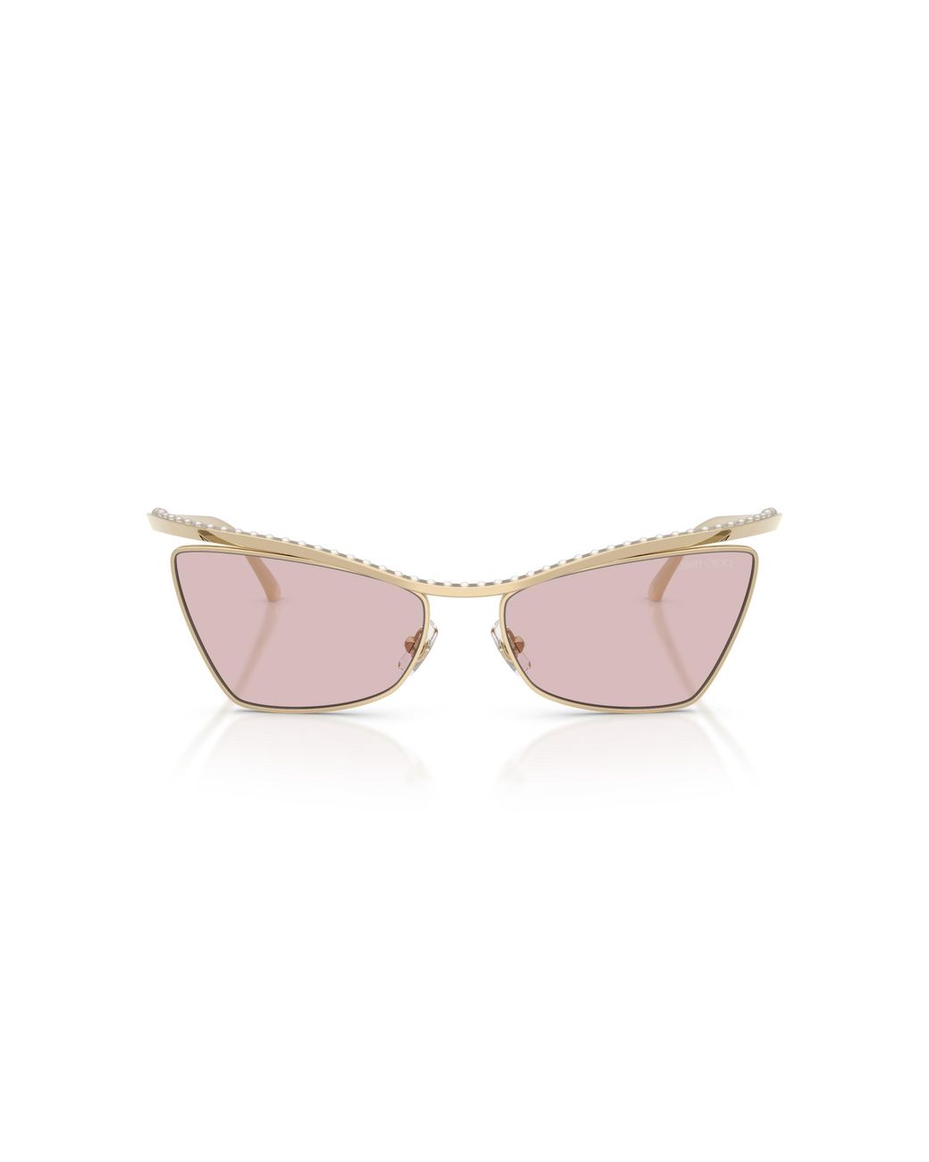 Jimmy Choo Black Jc4014H 3006/5 Sunglasses Metal Cat Eye Normal