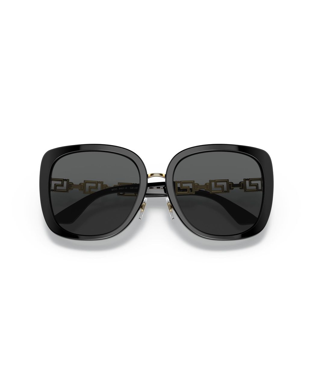 Versace Black Ve4407D Gb1/87 Sunglasses Acetate Pillow Normal