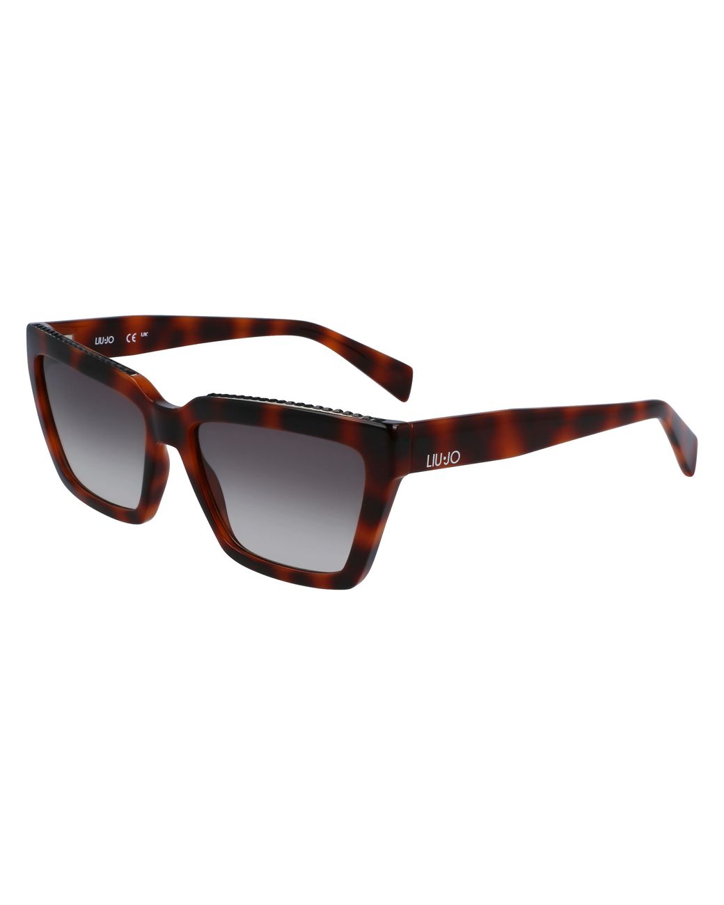 Liu Jo Black Lj793Sr 240 Sunglasses Bio-Inject Squared Normal Shaded