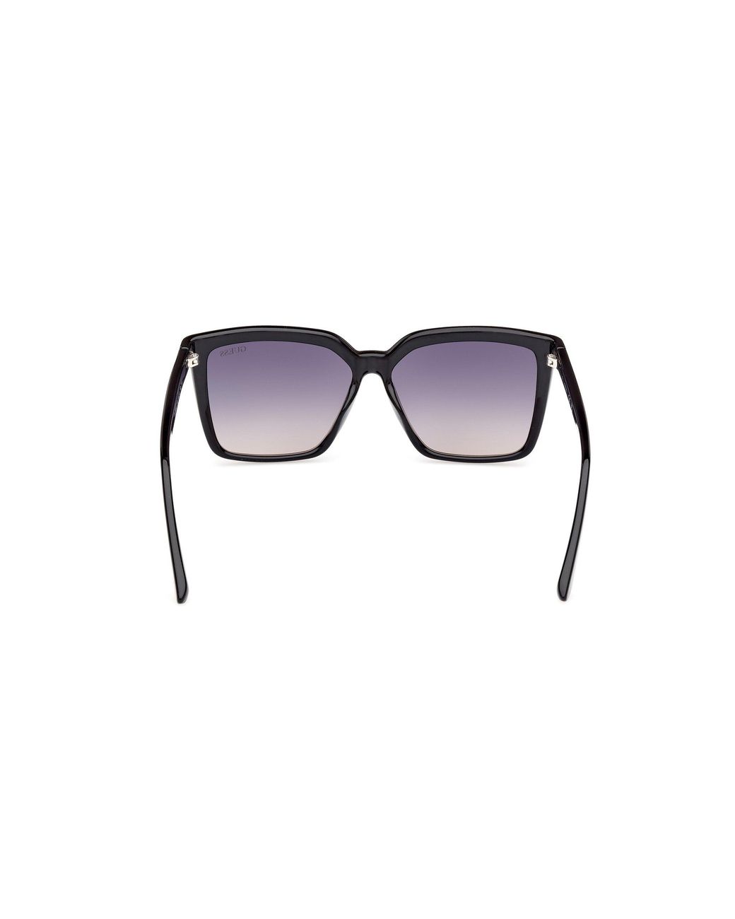 Guess Black Gu00099 01B Sunglasses Injected Smoke Squared Normal Shaded