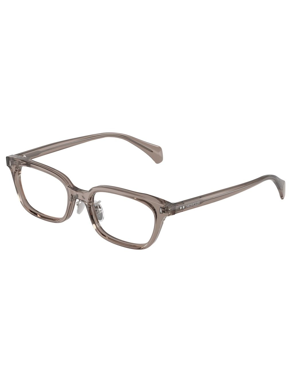 Moncler Black Me2039D Atelier 3009 Optical Frames Acetate Transparent Squared Normal