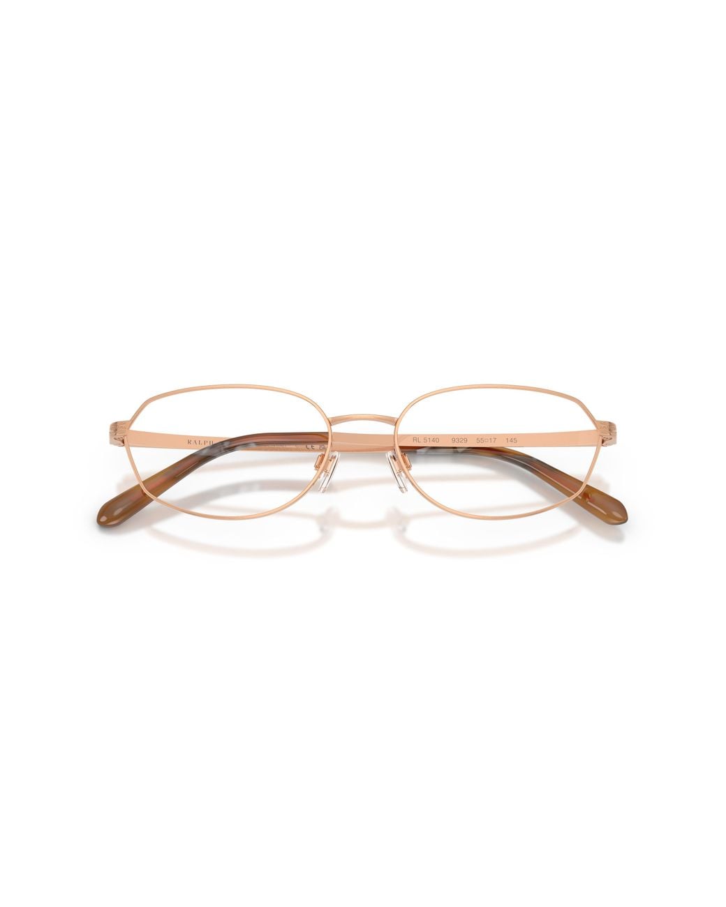 Ralph Lauren Black Rl5140 9329 Optical Frames Metal Transparent Geometric Normal