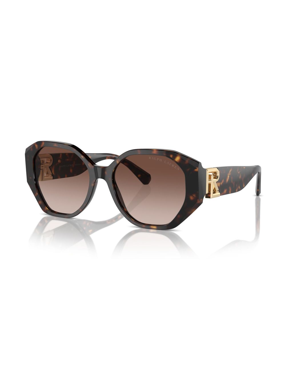 Ralph Lauren Black Rl8220 The Juliette 500313 Sunglasses Acetate Butterfly Normal Shaded