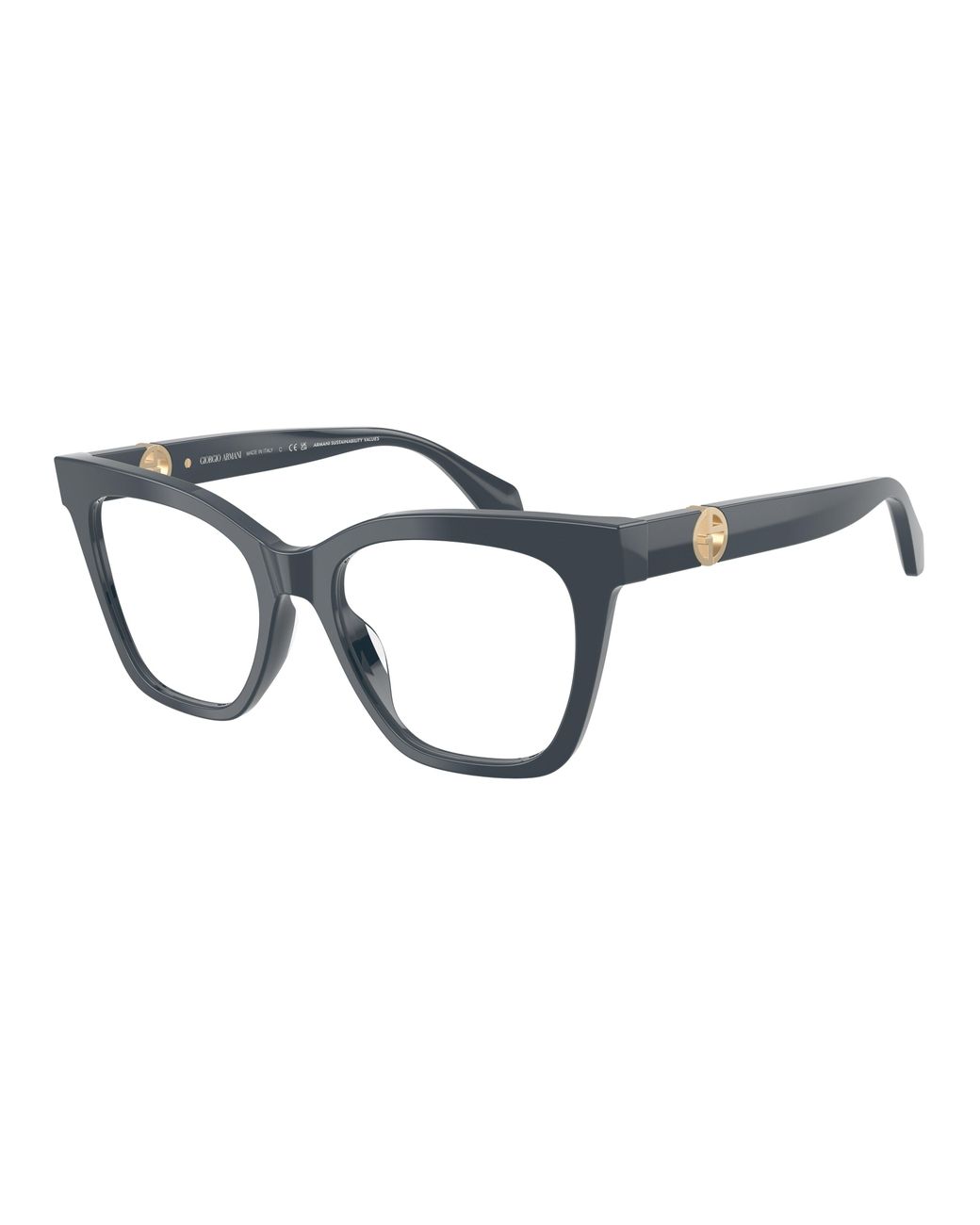 Giorgio Armani Black Ar7286U 6309 Optical Frames Acetate Cat Eye Normal
