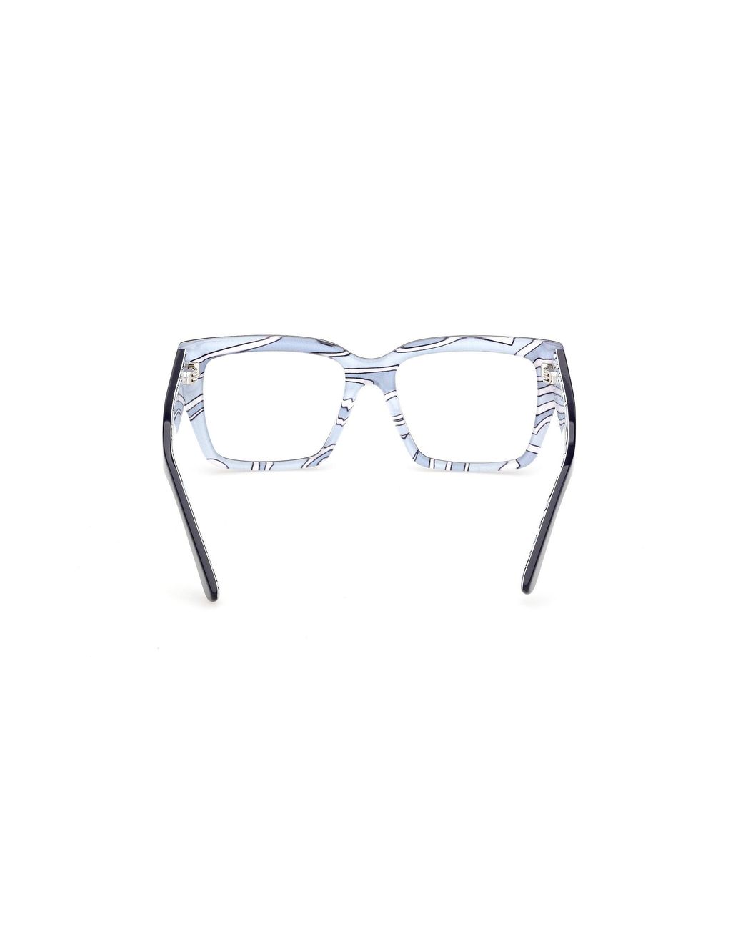 Emilio Pucci Black Ep5284 92 Optical Frames Acetate Squared Normal