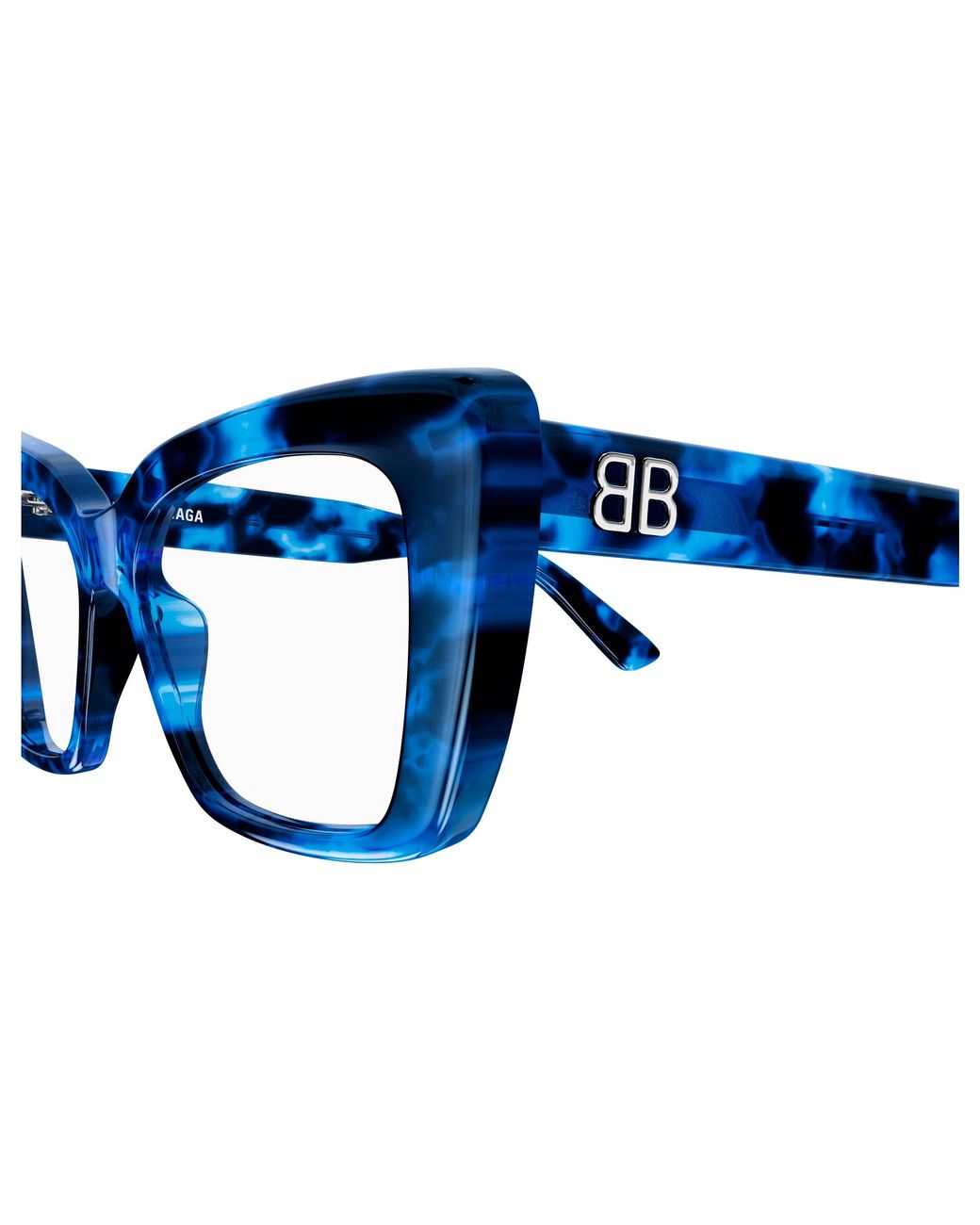 Balenciaga Black Bb0297O 004 Optical Frames Acetate Squared