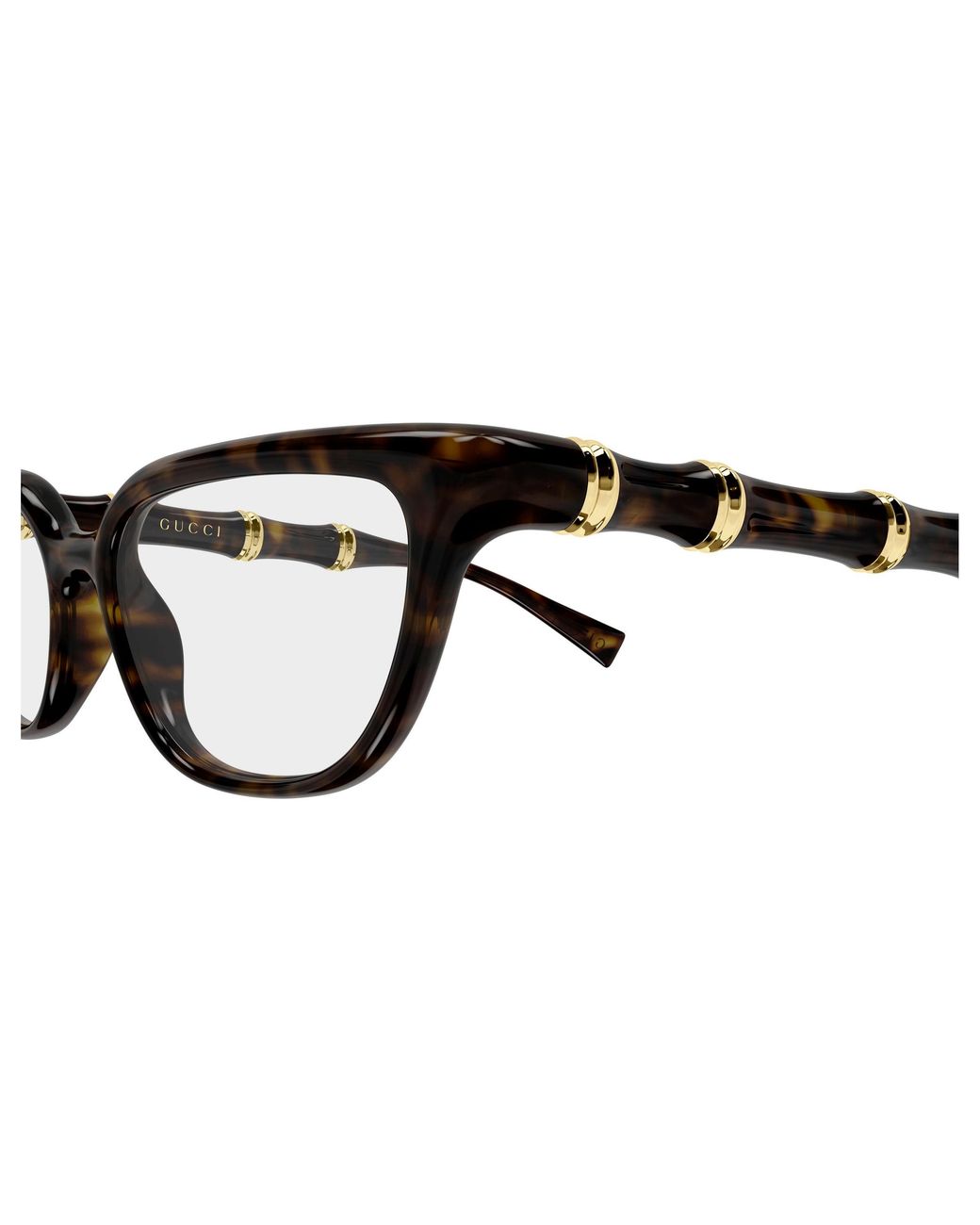 Gucci Black Gg2060O 002 Optical Frames Injected Transparent Geometric