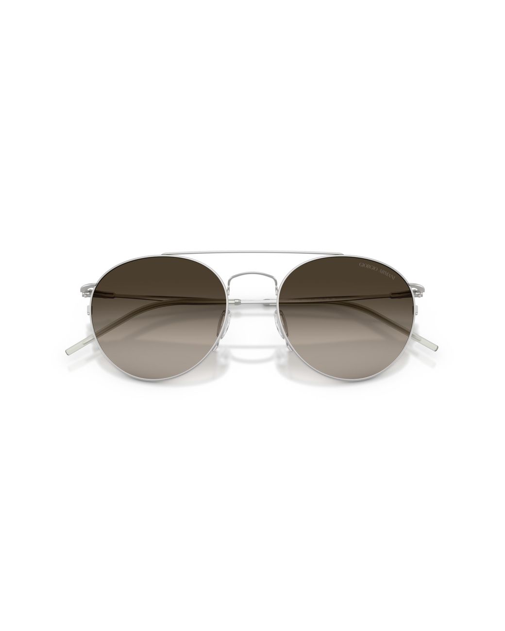 Giorgio Armani Black Ar6183 304513 Sunglasses Metal Round Normal Nuanced for men