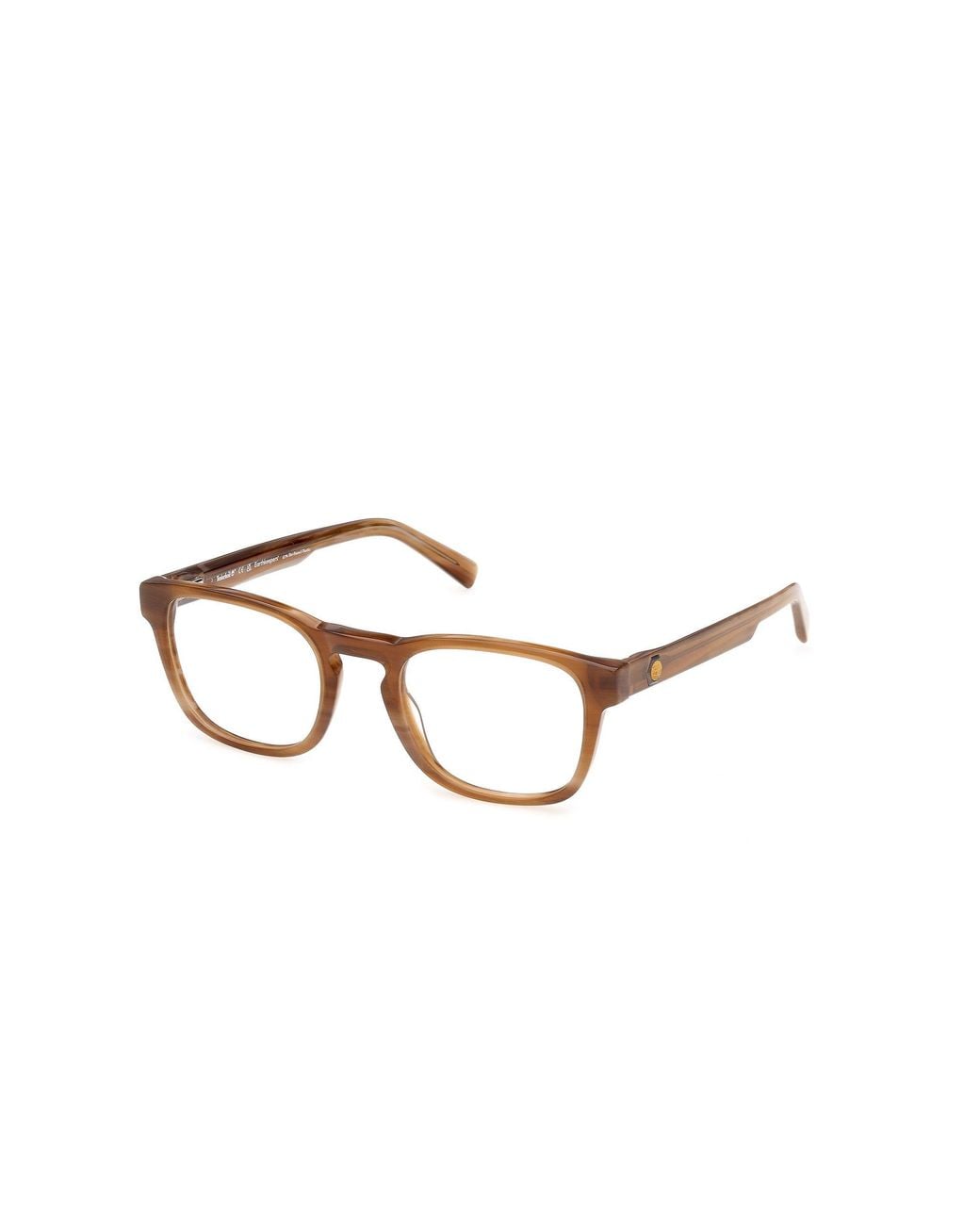 Timberland Black Tb50125 62 Optical Frames Acetate Round Normal for men