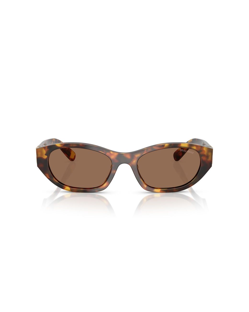 Miu Miu Black Mu A03S 14L60M Sunglasses Acetate Geometric Normal