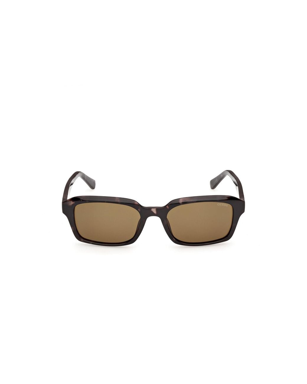 Guess Black Gu00365 20E Sunglasses Injected Squared Normal for men