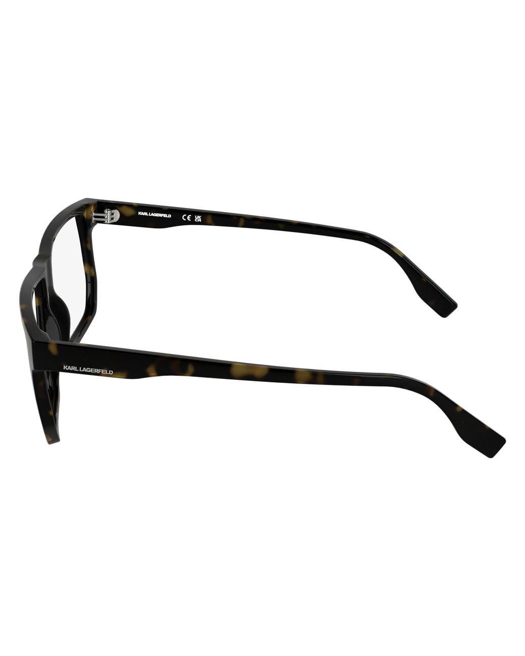 Karl Lagerfeld Black Kl6242 242 Optical Frames Bio-Injected Pilot Normal for men