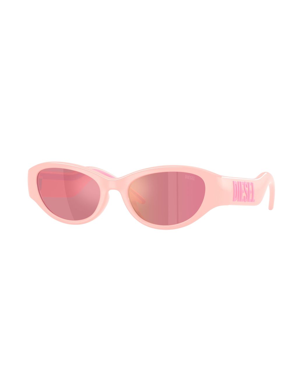 DIESEL Black Dl3021U 2059/Z Sunglasses Injected Pillow Mirror