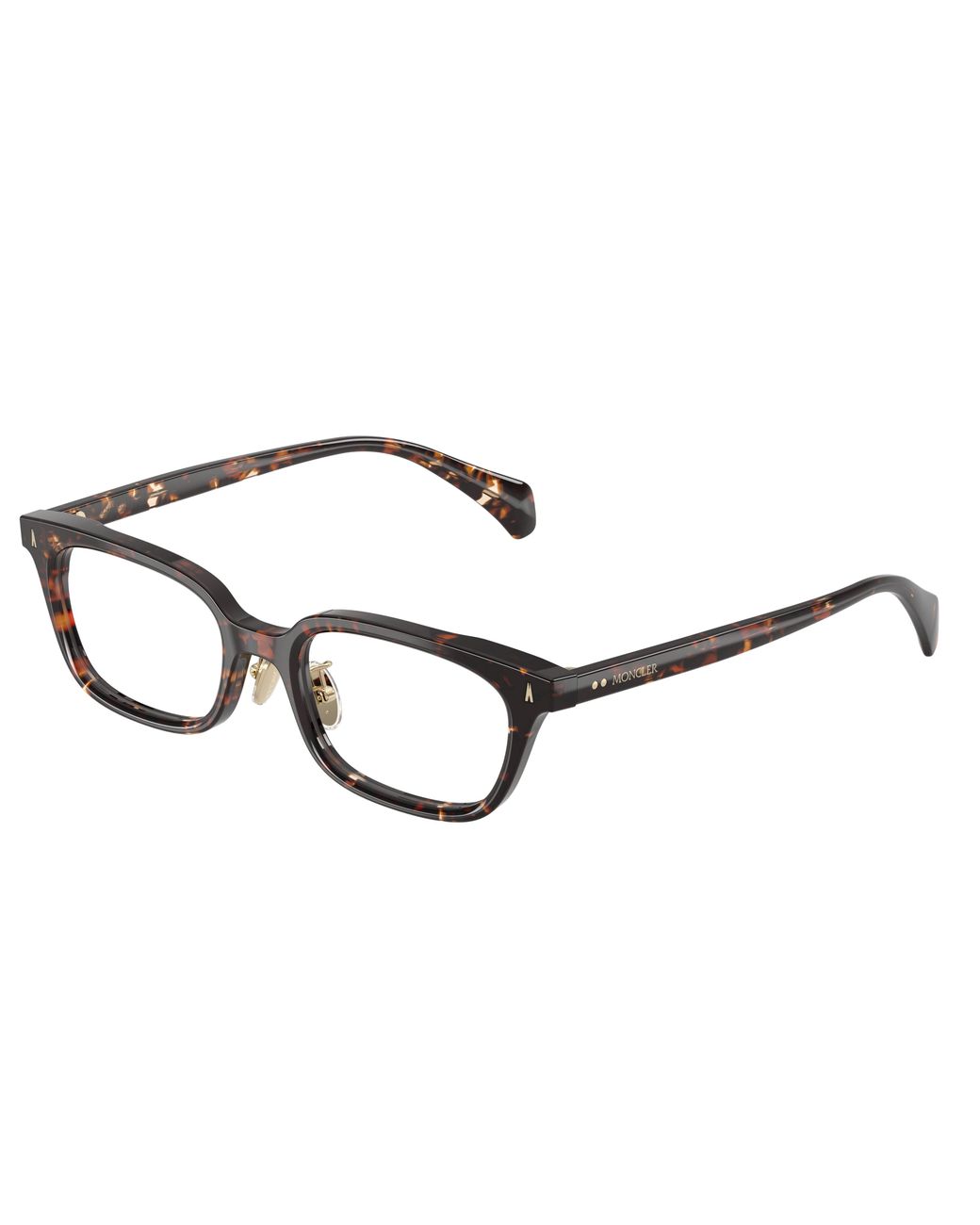 Moncler Black Me2039D Atelier 3048 Optical Frames Acetate Transparent Squared Normal