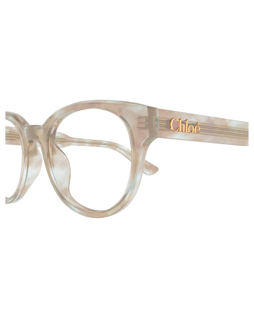 Chloé Black Ch0343Oa 004 Optical Frames Acetate Transparent Round
